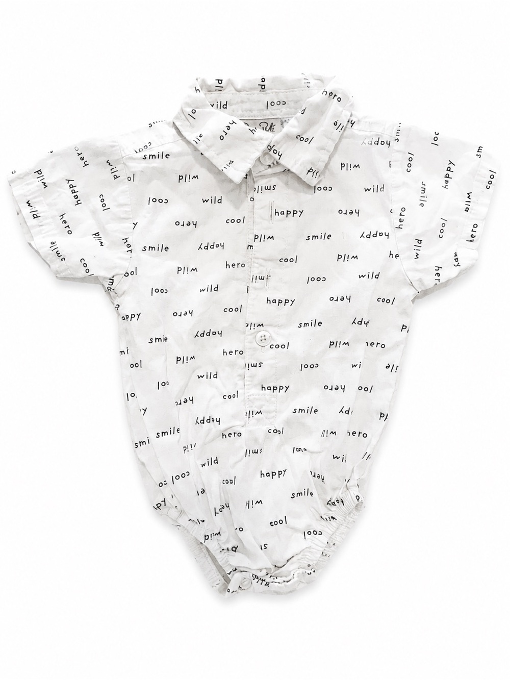 🔥24/HR SALE🔥 BUNDLE ONLY🔥 Rene Rofe White Collared One-Piece Bodysuit with Black